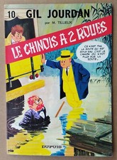 TILLIEUX -- GIL JOURDAN (10). LE CHINOIS À 2 ROUES --  EO 1967. NEUF.