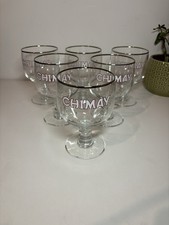 Lot 6 verres à bière 33 cl