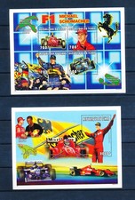 XE52944 Chad Michael Schumacher Formula 1 racing sheets MNH