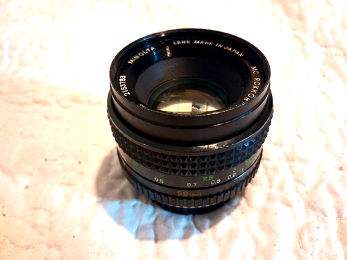 Objectif minolta rokkor - minolta, rokkor-pf