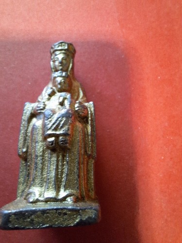 Statuette vintage vierge marie - statuette,