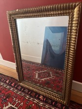 Miroir ancien bois - miroir,
