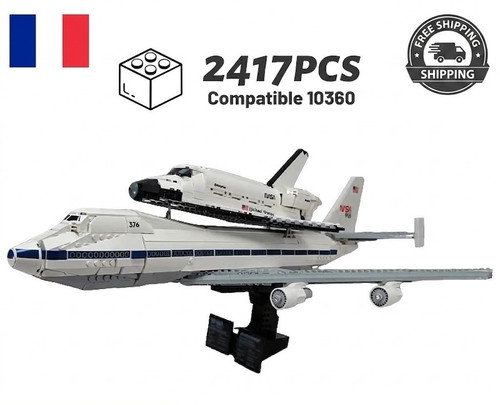 Avion navette spatiale 2417pcs - spatiale,
