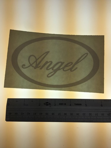 Angel without halo - without,