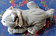 SOR/ DOUDOU PELUCHE CHAT GRIS