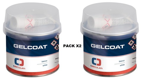 Gelcoat filler stucco blanc - filler,