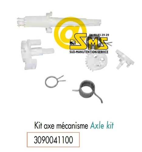 Kit axe mecanisme - mecanisme, reparation