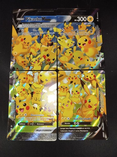 Lot carte pokemon pikachu - carte,