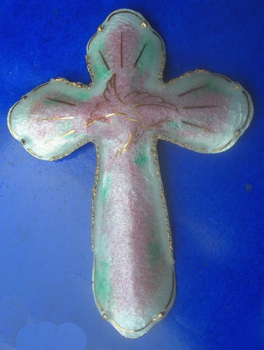 Ancienne croix emaux art - croix,