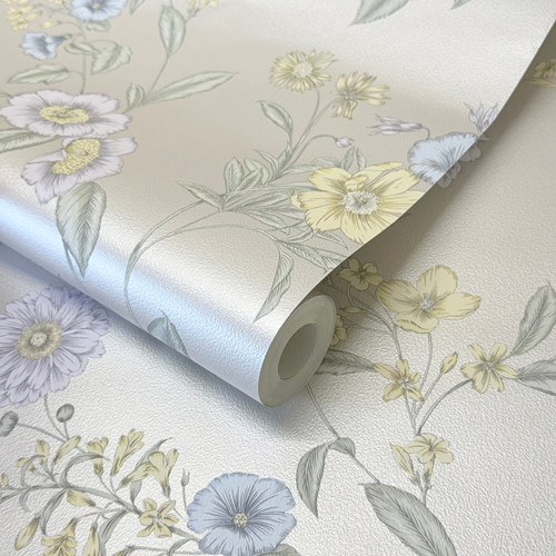 Papier peint rasch floral - rasch,