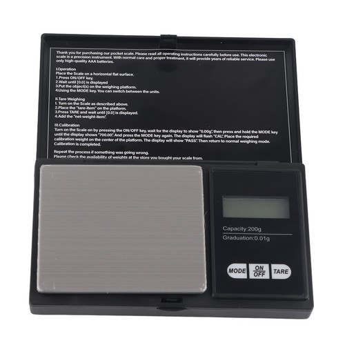 Balance poche 200 - poche, g/0,01