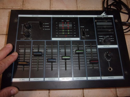 Monacor mpx 5000 table - monacor,