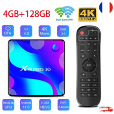 Android Tv Box 4K HDR - Boîtier Android Ultra HD - Smart tv - Streaming HDMI USB