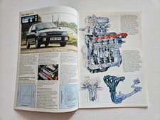 SUZUKI SWIFT GTI SALES BROCHURE 1988
