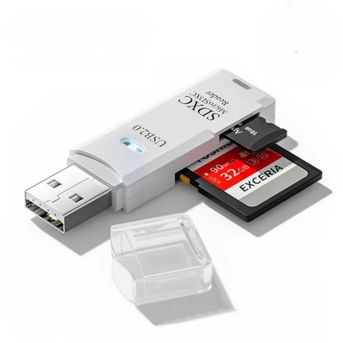 Lecteur cartes mémoire usb - usb, 2