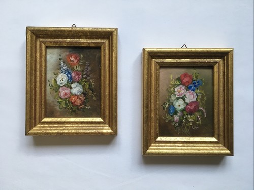 Tableaux miniatures bouquets - miniatures,