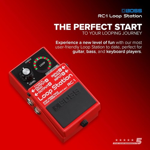 Boss loop station - boss, rc-1