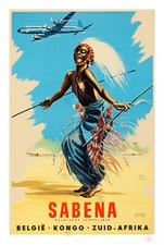 AVIATION SABENA CONGO AFRIQUE