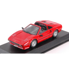 FERRARI 308 GTS QUATTROVALVOLE 1982 RED 1:43 Best Model Auto Stradali Nouveau mo