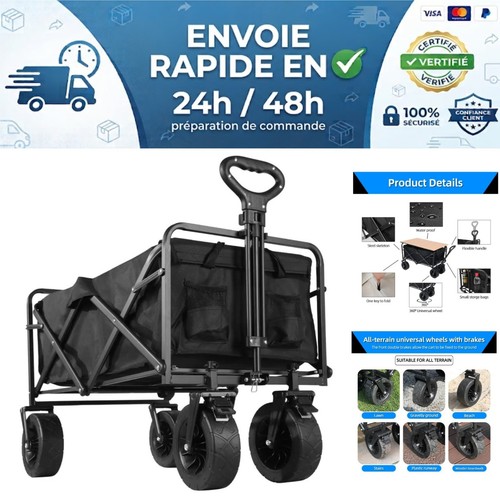 Chariot jardin pliable 4 - chariot,