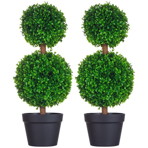 Homcom plante artificielle - plante,