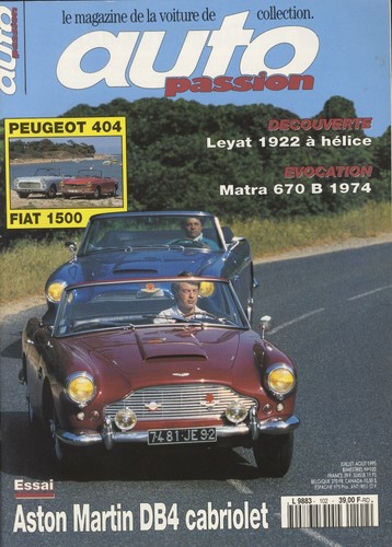 Auto passion 102 - passion, 07/1995