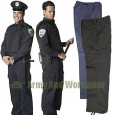 6 Poche Combat Cargo Uniforme Pantalon Vêtement Travail Sécurité Mod Army Police