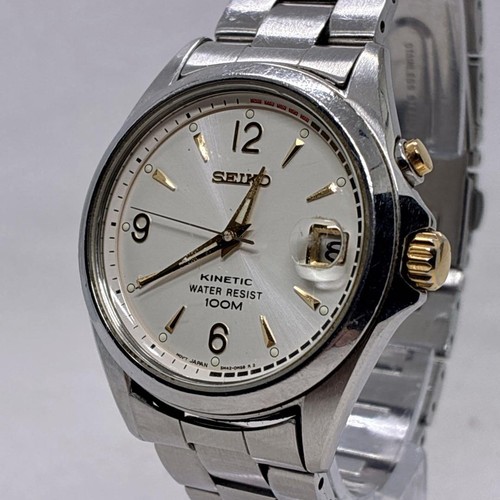 Seiko kinetic date 5m42 - kinetic,