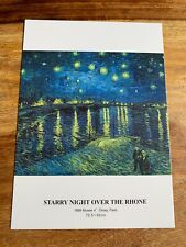 CARTE POSTALE 14X10 VINCENT VAN GOGH TABLEAU ET MUSEE