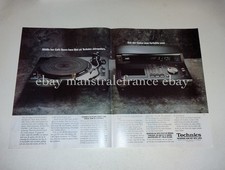 Technics SL-1200MK2 ad clippings Sweden 1980s