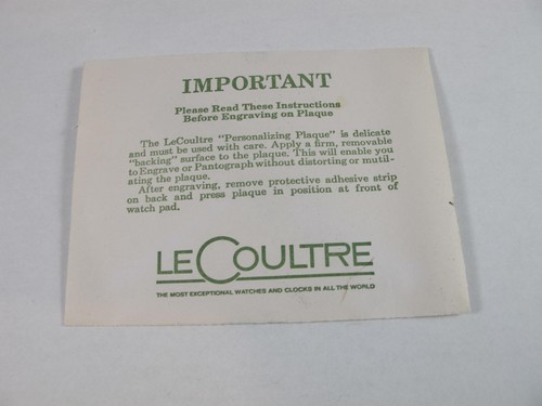 Lecoultre atmos clock nos - clock,