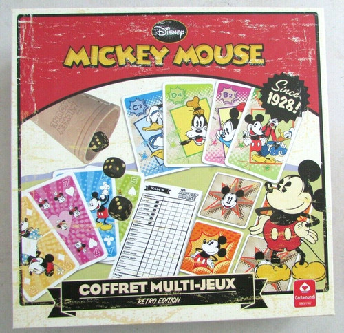 Coffret multi jeux - multi-jeux, mickey