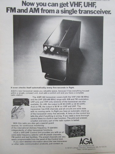 1977 pub aga aerotronics - 3/1977,