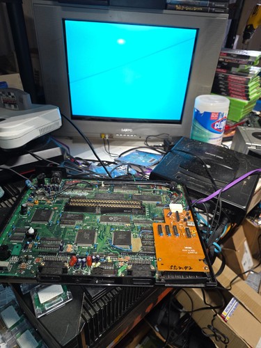 Powers neo geo aes console - on,