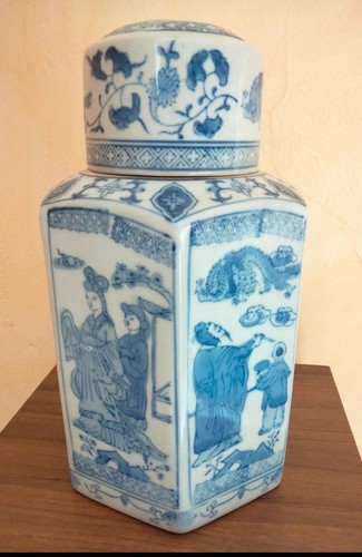 Beau vase chinois grand - chinois,