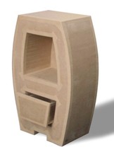 lot x 5 Table chevets en carton en kit 