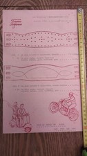 Old catalogue leaflet motorcycle belt ancestor no Terrot Peugeot