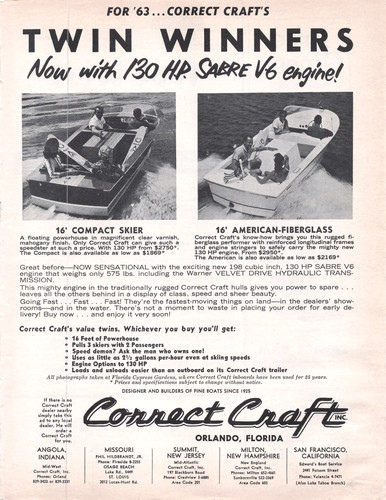 Correct craft twin winners - craft,
