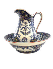 Grand ensemble de toilette “Rouen” Jules Vieillard Bordeaux – XIXᵉ siècle