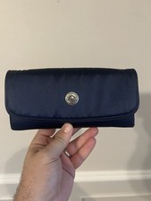 Kipling Navy Bleu  Money Land Snap Wallet RIFID Protection With Compartments