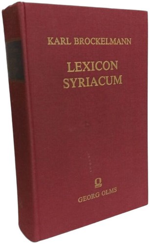 Lexicon syriacum brockelmann - syriacum, |