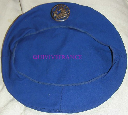 Cf335 beret bleu - -,
