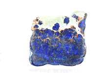 74,55 ct pierre précieuse certifiée brute dalle turquoise bleue supérieure de...