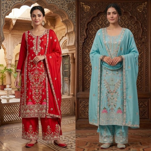 Ensemble salwar kameez - salwar,