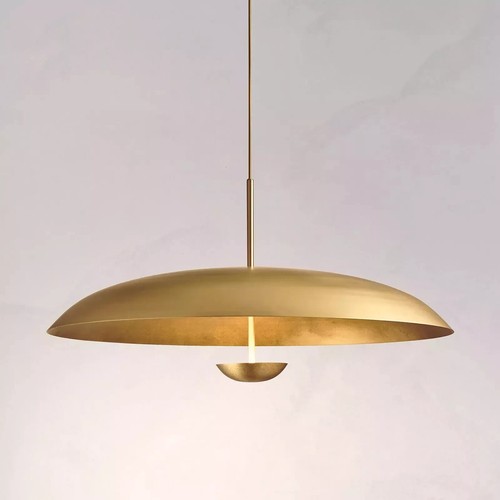 Plafonnier suspendu laiton - en,
