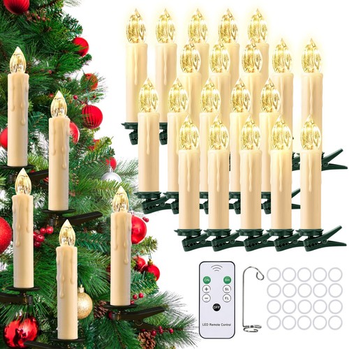 Lot bougies led sans - de, 20