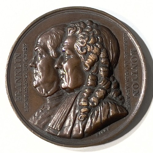 Medaille franklin montyon - &,