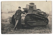 Carte Photo Conducteur Char