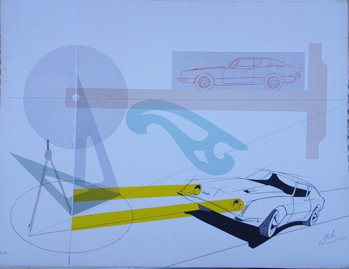 Lithographie raymond loewy - lithographie, de