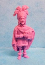 Tintin - Stenval Monochrome Figure - Rackam the Red (Purple)